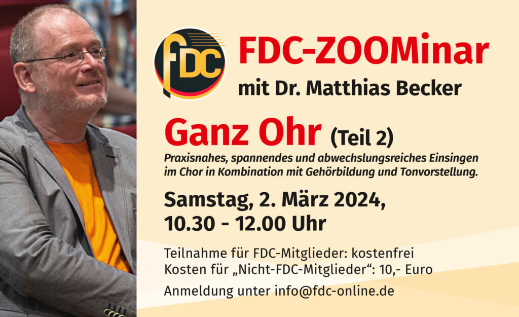 FDC-ZOOMinar Ganz Ohr (Teil 2)